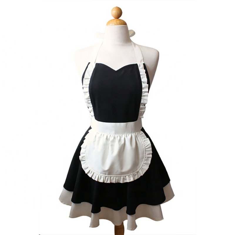 Multifunctional kitchen apron household adjustable thick apron Japanese oil-proof overalls apron wholesale custom logo - Image 9