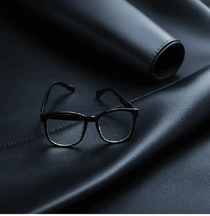 Manufacturers wholesale waterproof and oil-proof PU apron soft leather comfortable work clothes printed embroidered logo - Image 2