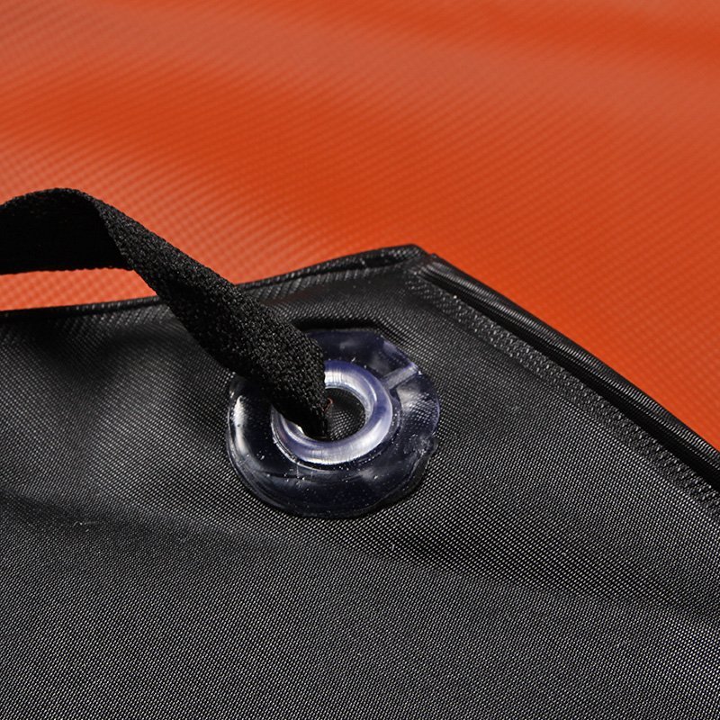 Solid color composite PVC apron kitchen chef industrial labor protection restaurant work clothes halter leather apron custom - Image 4