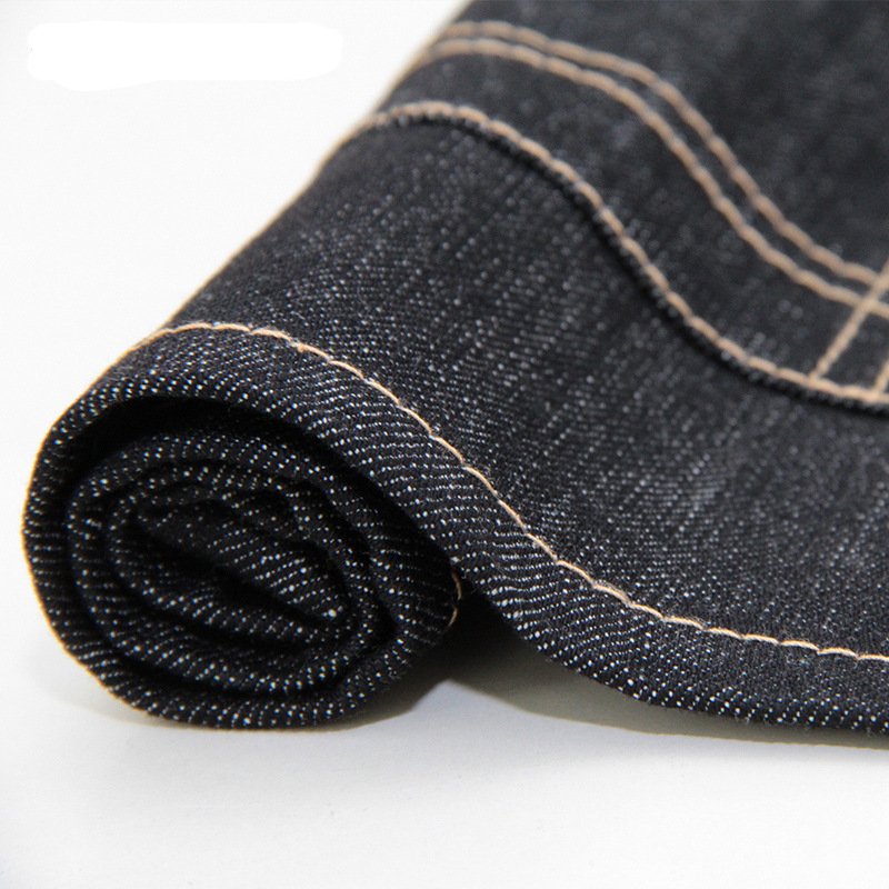 Manufacturers wholesale denim zipper apron barbecue bakery western restaurant cafe work clothes apron - Image 2