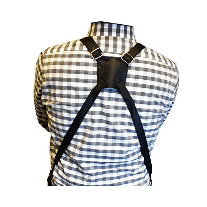 Multifunctional canvas apron for carpenters and electricians, barbecue chefs and barbers with custom logos - Image 8