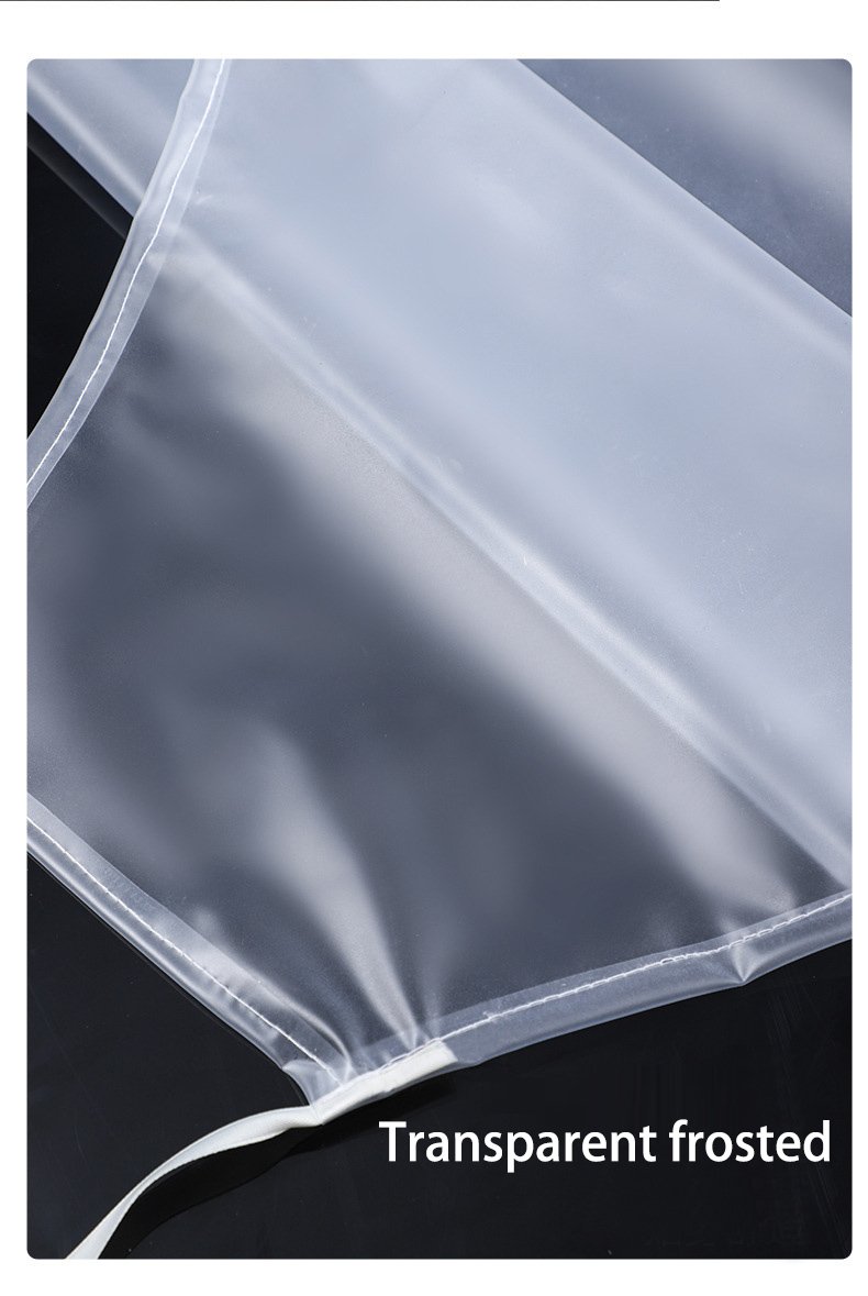 Thickened TPU apron transparent soft leather men and women's same style aquatic seafood food factory oil-proof work clothes apron - Image 7