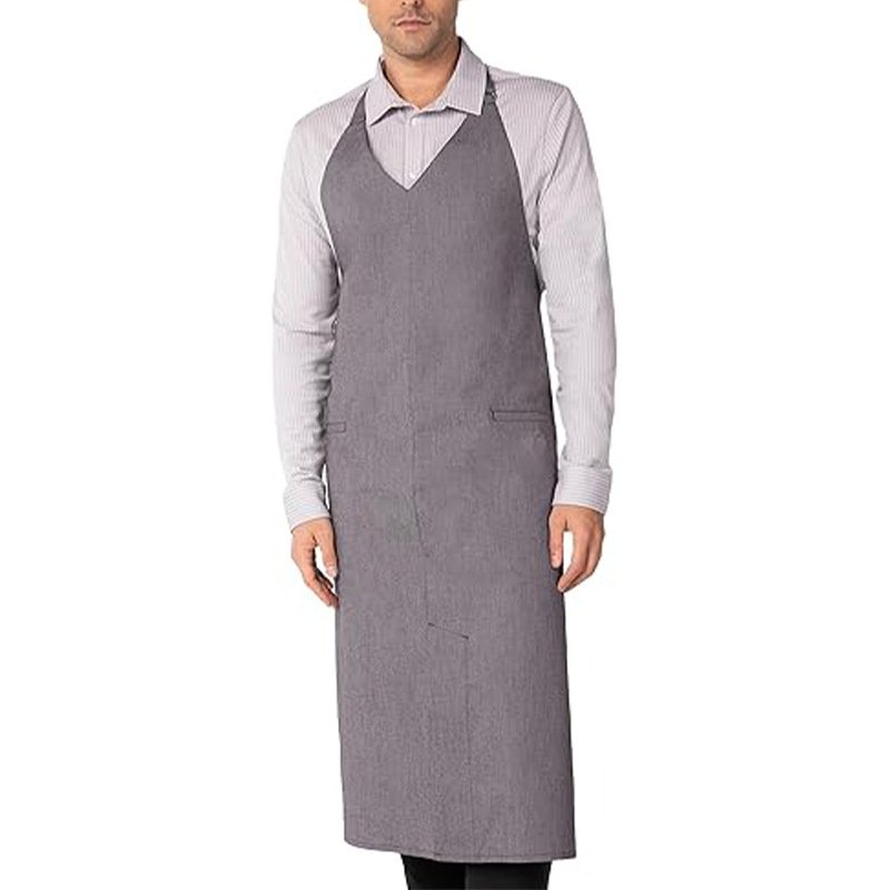 Foreign trade apron hotel restaurant cafe western restaurant work clothes apron kitchen apron hanging neck anti-fouling waist - Image 10