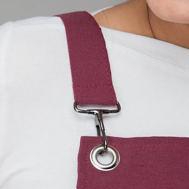 Simple anti-fouling strappy apron manufacturers processing advertising logo kitchen couple fashion wholesale - Image 2