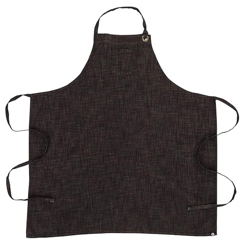 New cotton and linen apron anti-fouling overalls for men gardening baking hairdresser kitchen work clothes wholesale - Image 5