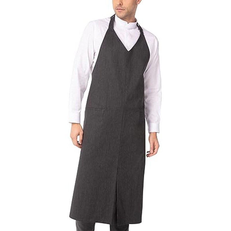 Foreign trade apron hotel restaurant cafe western restaurant work clothes apron kitchen apron hanging neck anti-fouling waist - Image 6