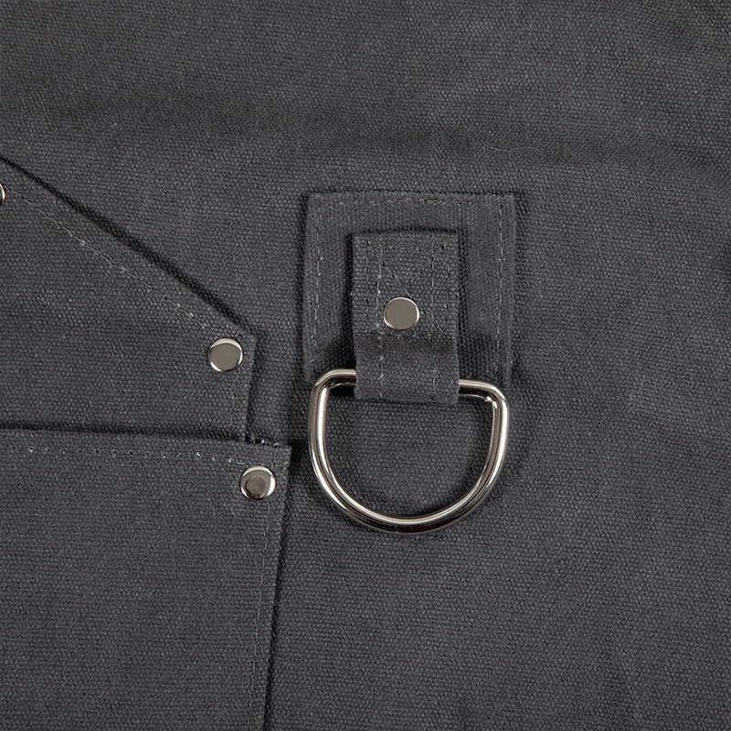 Thickened canvas apron with custom logo for carpenter, gardener, baker, kitchen and household apron wholesale - Image 7