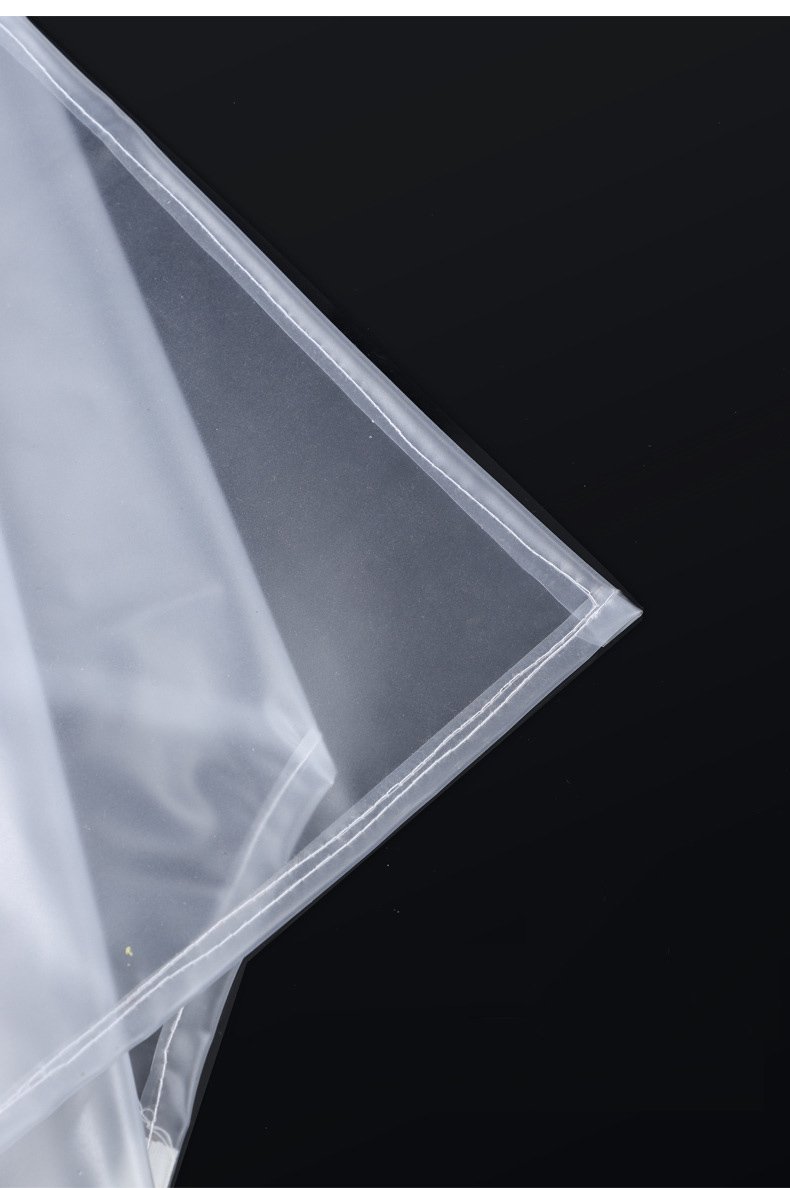 Thickened TPU apron transparent soft leather men and women's same style aquatic seafood food factory oil-proof work clothes apron - Image 4