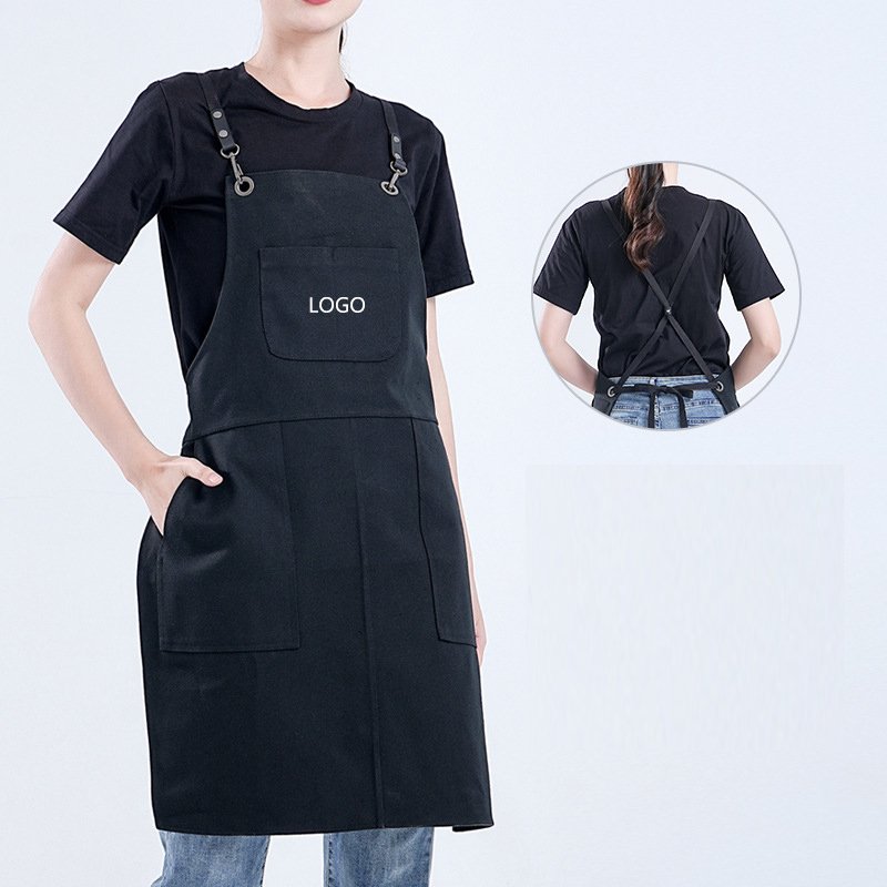 Manufacturers of barber shop special thick aprons, hairdressing and nail tools wholesale work clothes custom aprons - Image 3