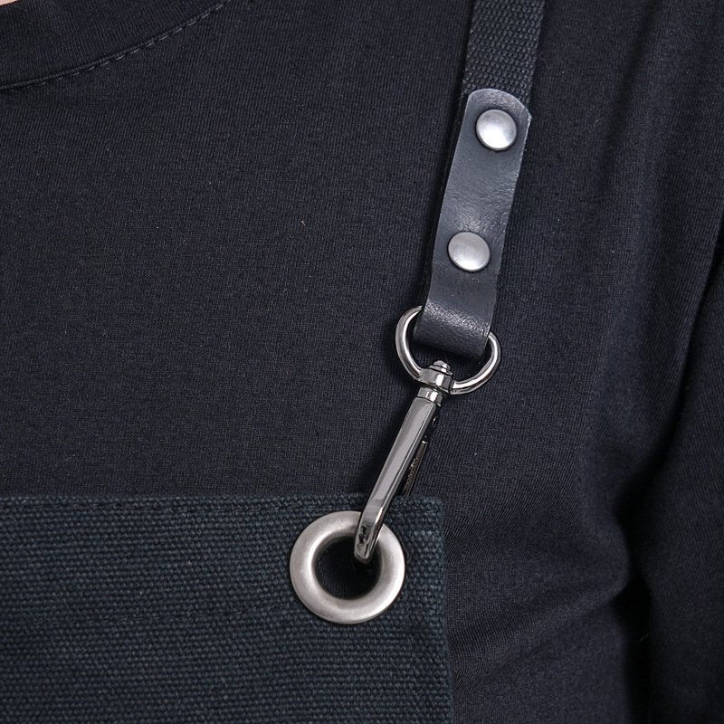 Manufacturers of barber shop special thick aprons, hairdressing and nail tools wholesale work clothes custom aprons - Image 4