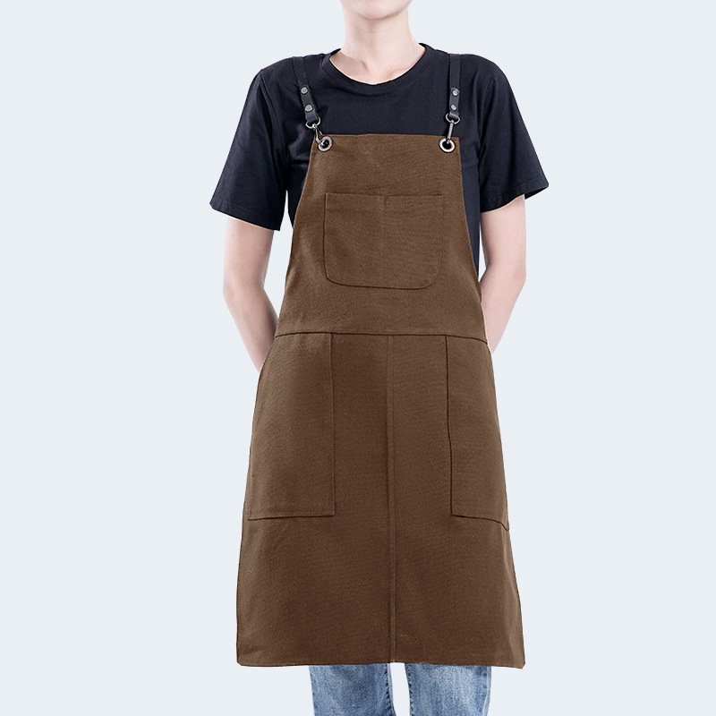 Manufacturers of barber shop special thick aprons, hairdressing and nail tools wholesale work clothes custom aprons - Image 5