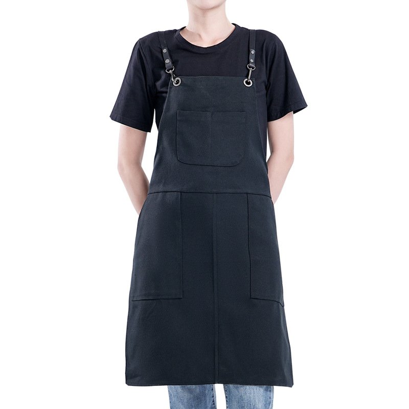 Manufacturers of barber shop special thick aprons, hairdressing and nail tools wholesale work clothes custom aprons - Image 7