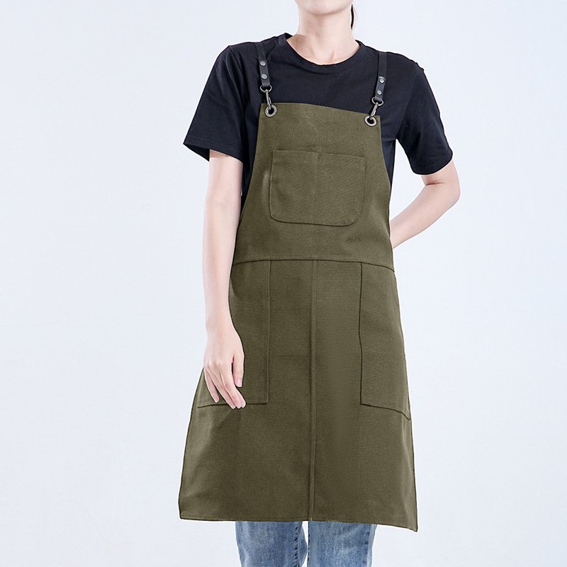 Manufacturers of barber shop special thick aprons, hairdressing and nail tools wholesale work clothes custom aprons - Image 6
